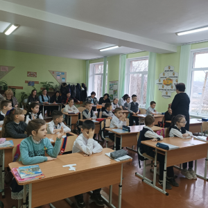 Oră publică desfășurată în clasa I-a