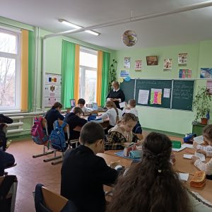 Oră publică în cadrul lecției proiecte tematice