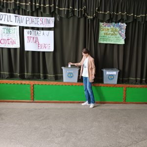 Activitate de simulare a alegerilor în IP Gimnaziul „Academicianul Mitrofan Ciobanu” satul Copceac