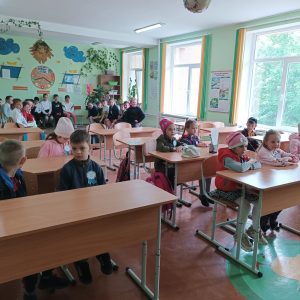 Oaspeții micuți de la Instituția de Educație Timpurie Copceac în vizită la viitoarea lor școală
