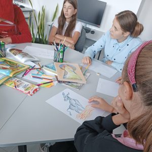 Activitatea ,,Călătorie în lumea cărților preferate”
