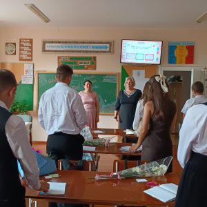 Prima lecție tematică cu genericul „VALORILE CARE NE UNESC”